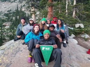 teens backpacking