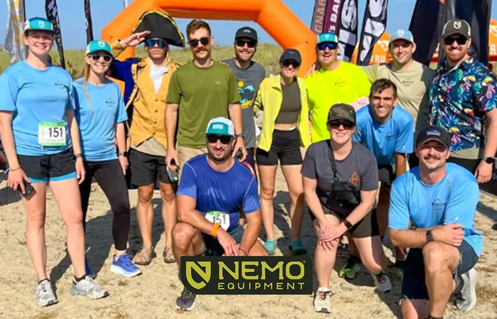 Group photo of NEMO Equipment team facing the camera.